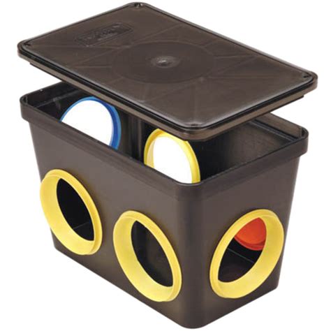 distribution box septic plastic|6 outlet distribution box septic.